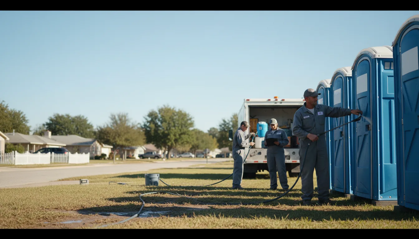 Long-Term Portable Toilet Rental in Wilberforce, OH near me